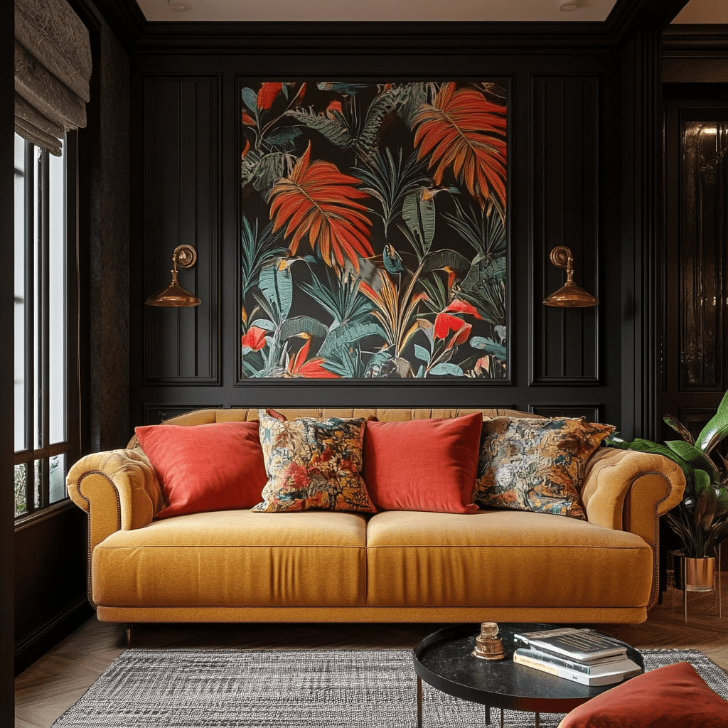 Comment Aménager une Pièce de Vie Style Art Déco ?