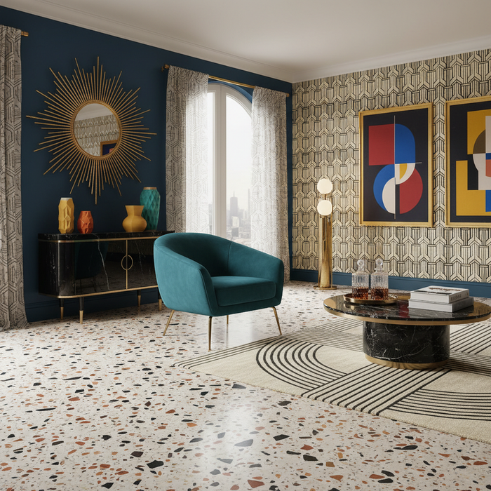 Art déco revival : le glamour des années folles dans votre salon