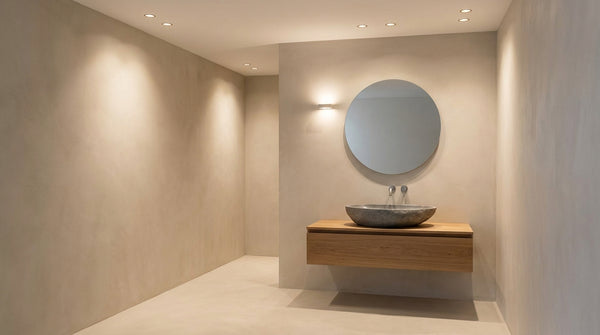 Combien de spots par m² dans une salle de bain : la méthode