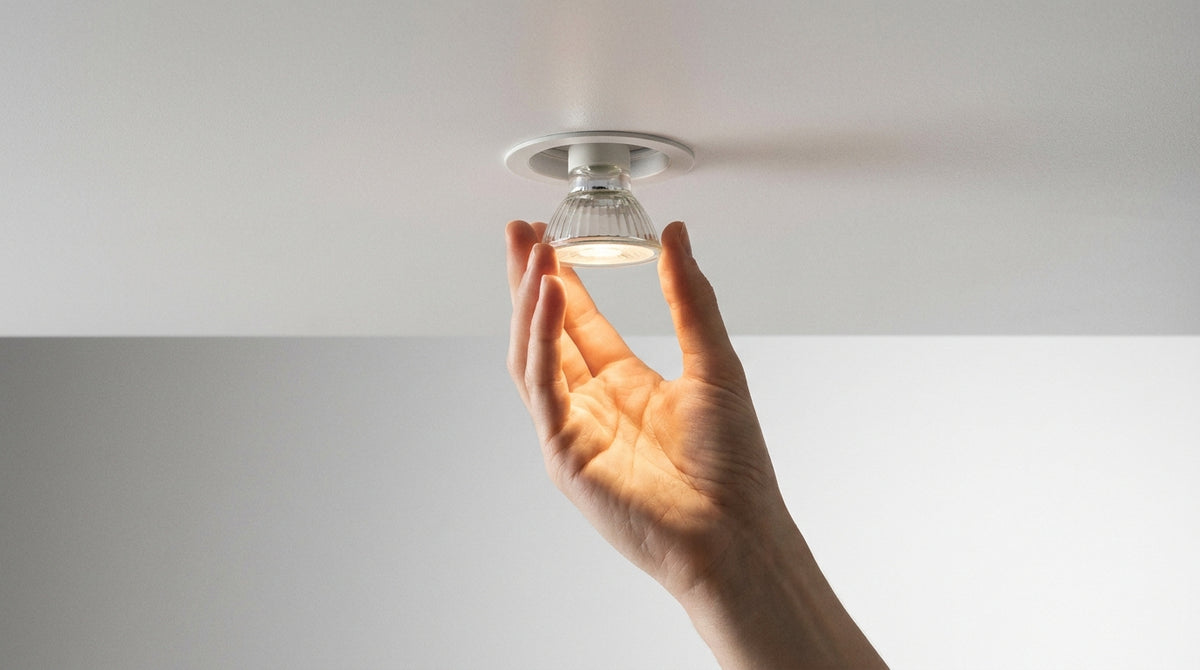Spot encastrable sans clips : changer l'ampoule sans casser