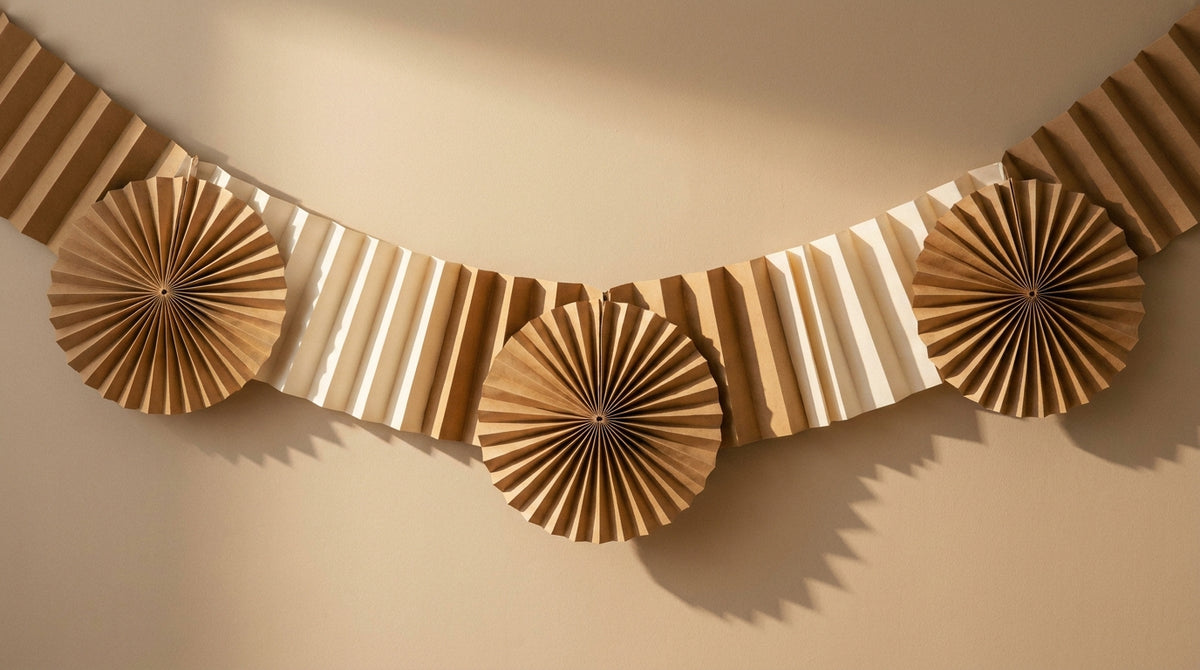 Guirlande en papier pour Noël : le DIY facile et lumineux