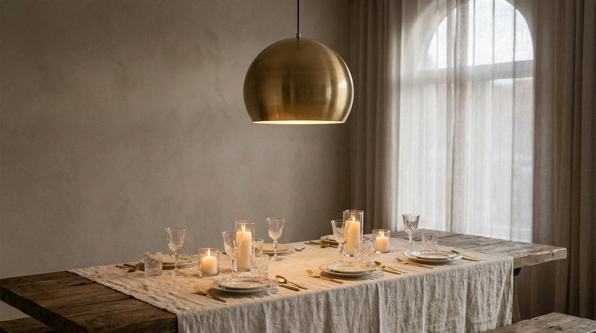 Suspensions luminaire : créer une ambiance festive chez soi