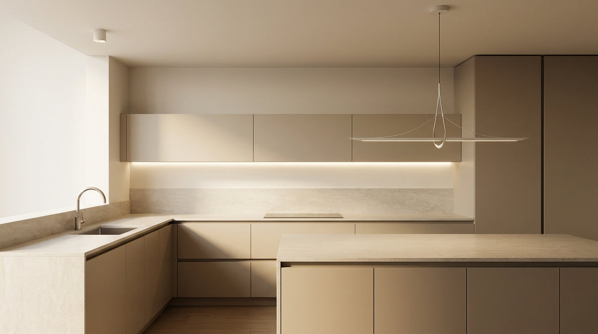 Éclairage de cuisine : bien répartir la lumière, zone par zone