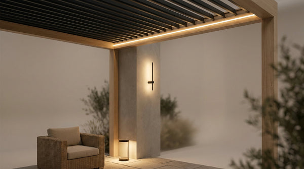 Idées d'éclairage pergola : réussir la lumière du soir