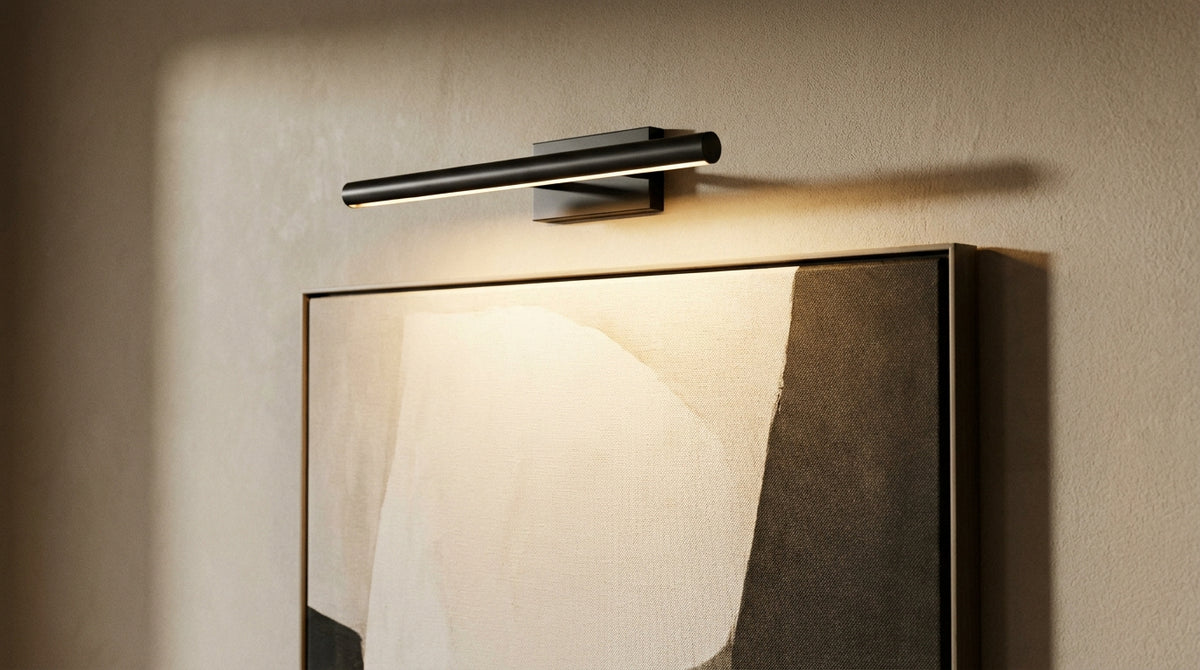 Applique picture light : bien éclairer vos tableaux