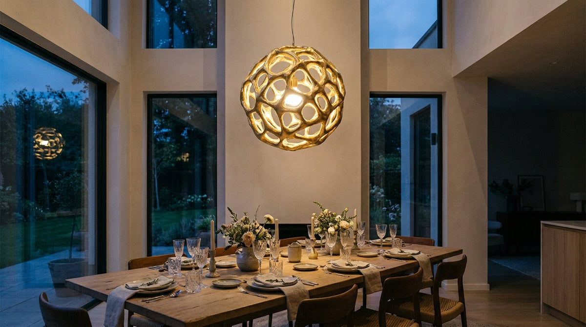 Luminaires de salle à manger : les tendances 2026 à suivre