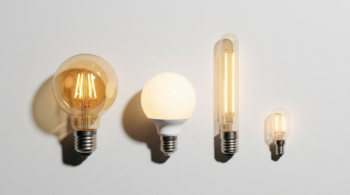 Types d'ampoules : LED, culots et Kelvin, le guide