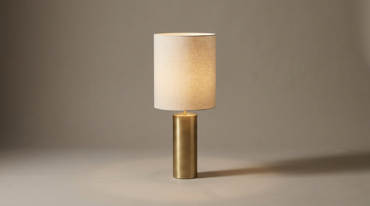 Quel abat-jour pour un pied de lampe rond : le guide