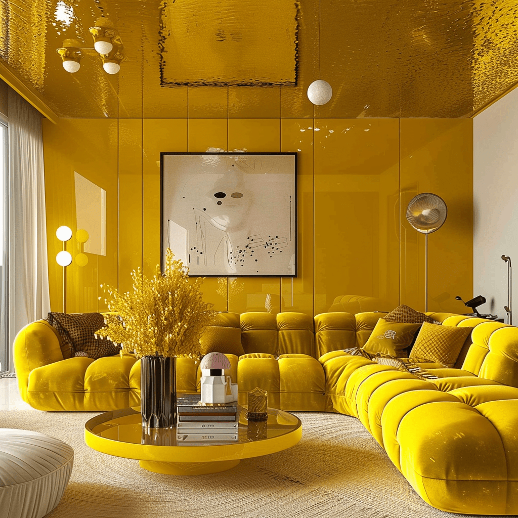 Osez le Jaune Moutarde dans votre Intérieur !