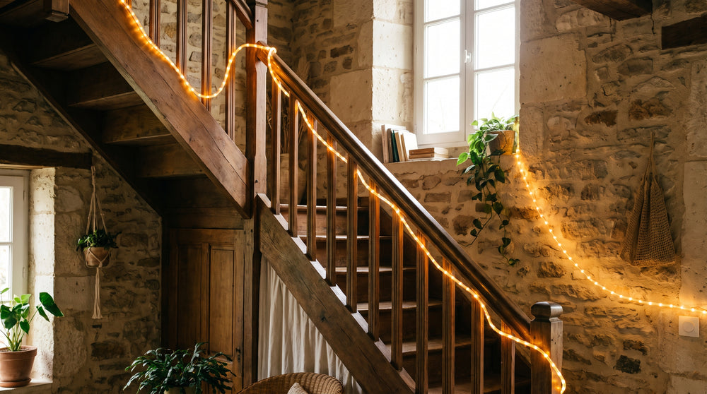 Guirlande escalier