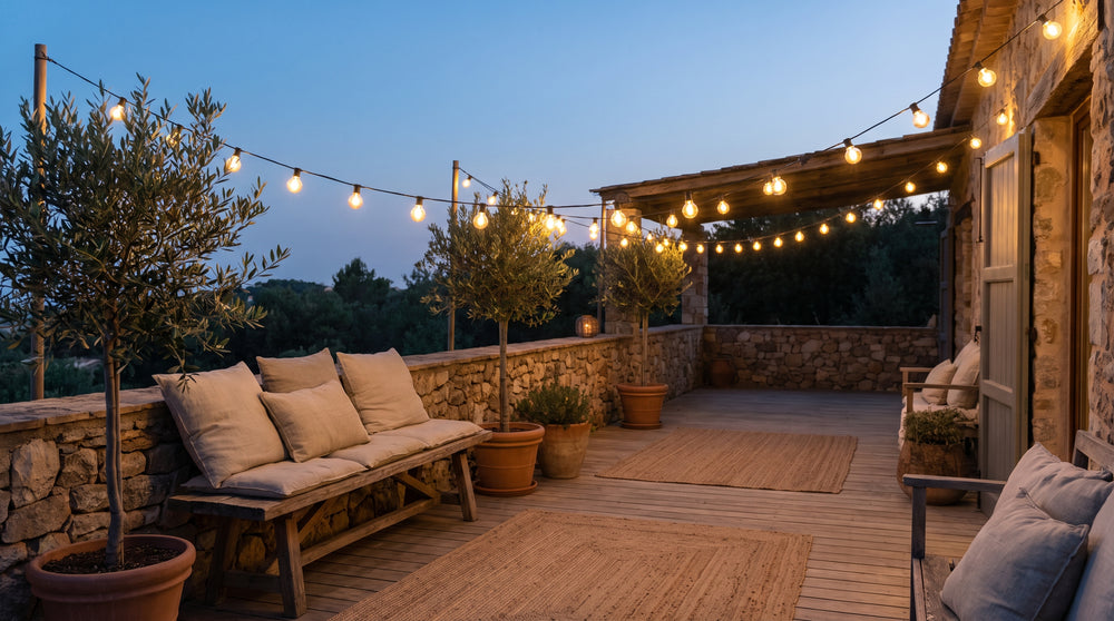 Guirlandes LED d'extérieur IP65