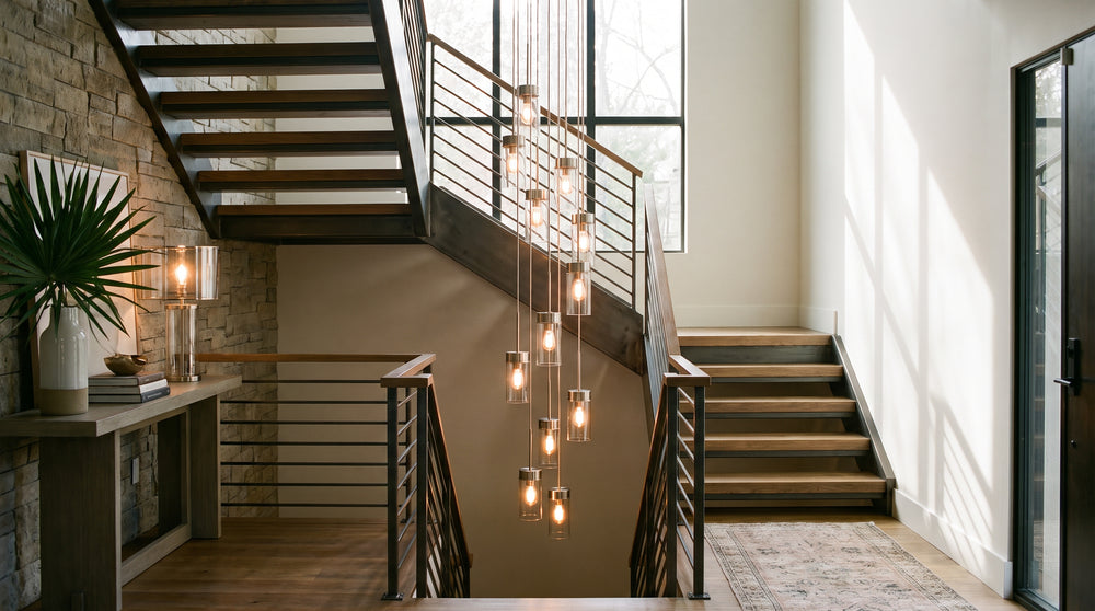Kits d'éclairage LED pour escalier