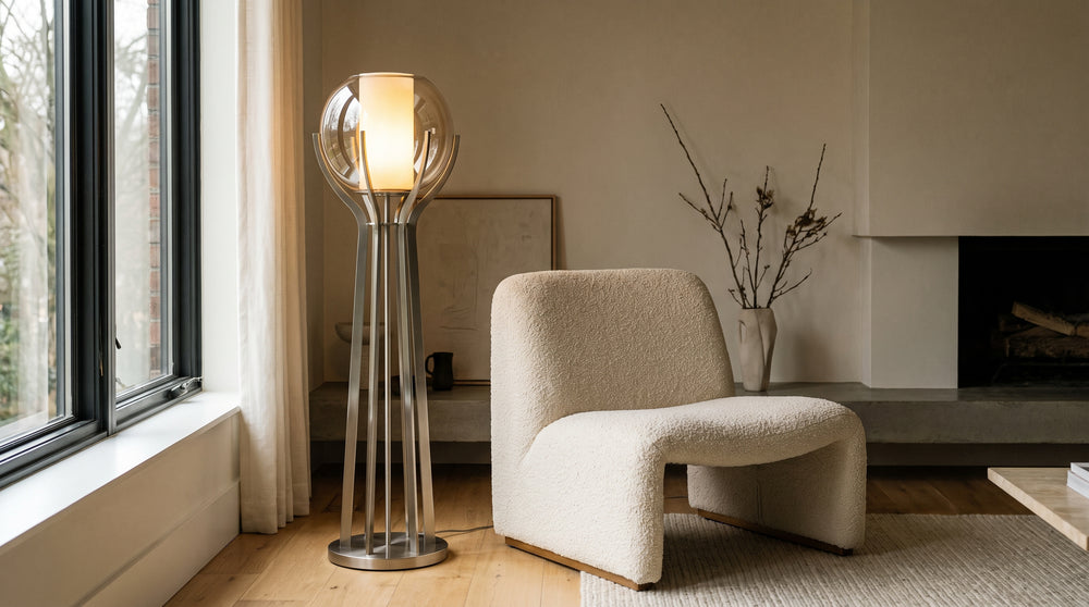 Lampadaire contemporain