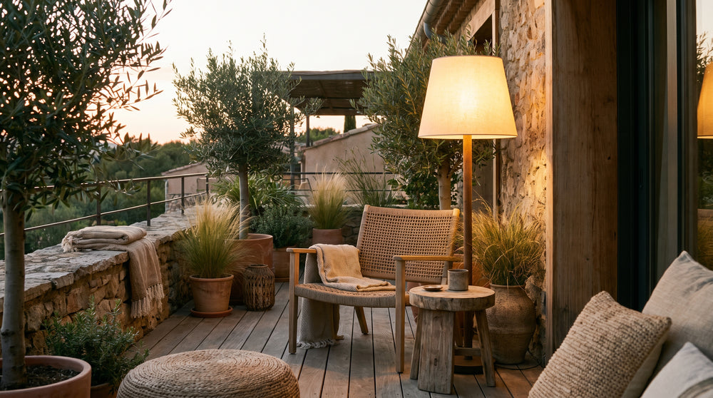 Lampadaires d'extérieur coloris anthracite/gris