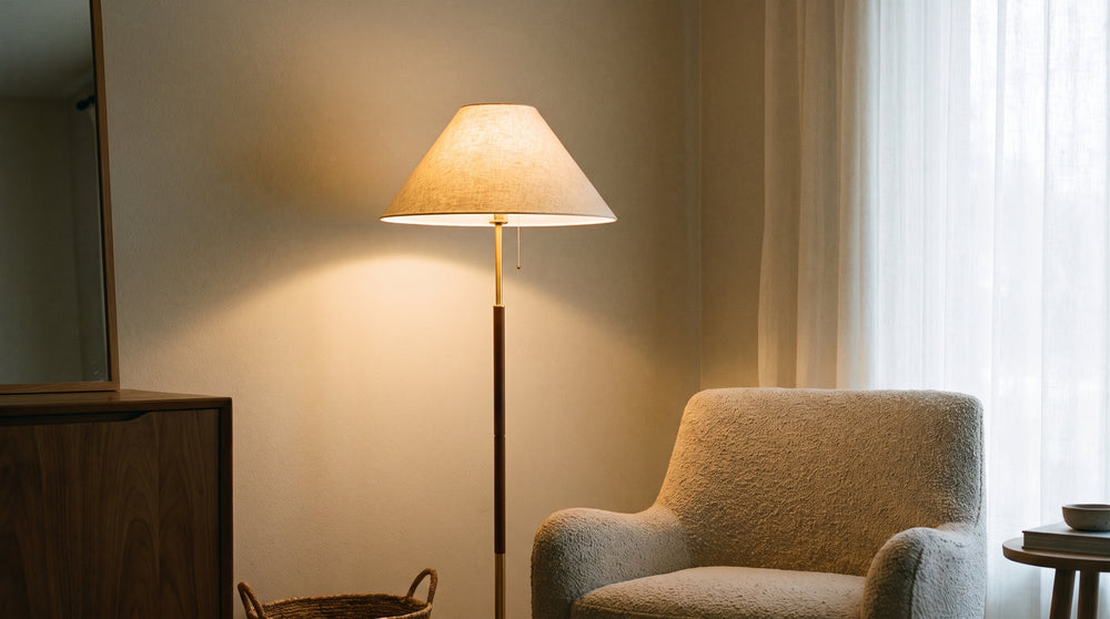 Lampadaires en plumes