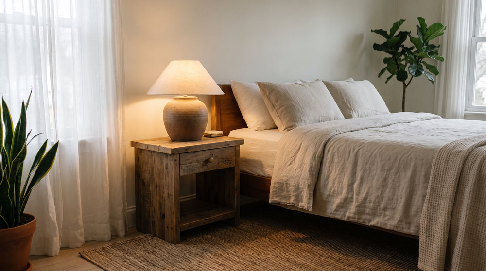 Lampe de chevet céramique