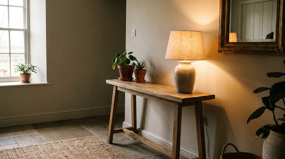 Lampes à poser pour entrée