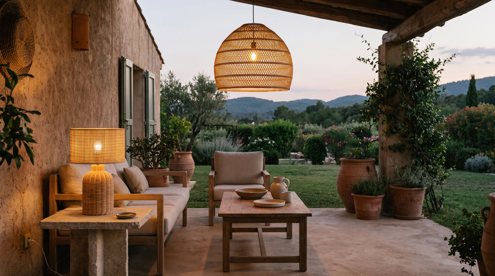 Luminaires d'extérieur rechargeables