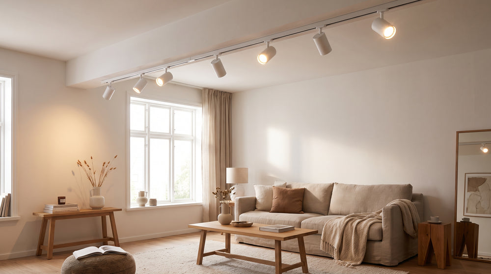 Spots LED coloris blanc