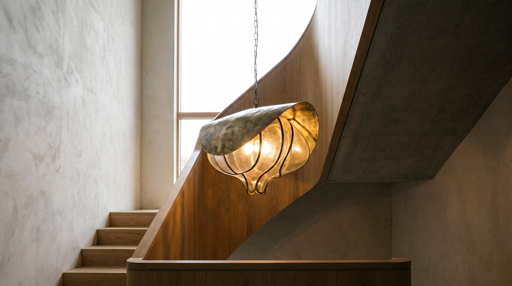Suspensions design pour escalier
