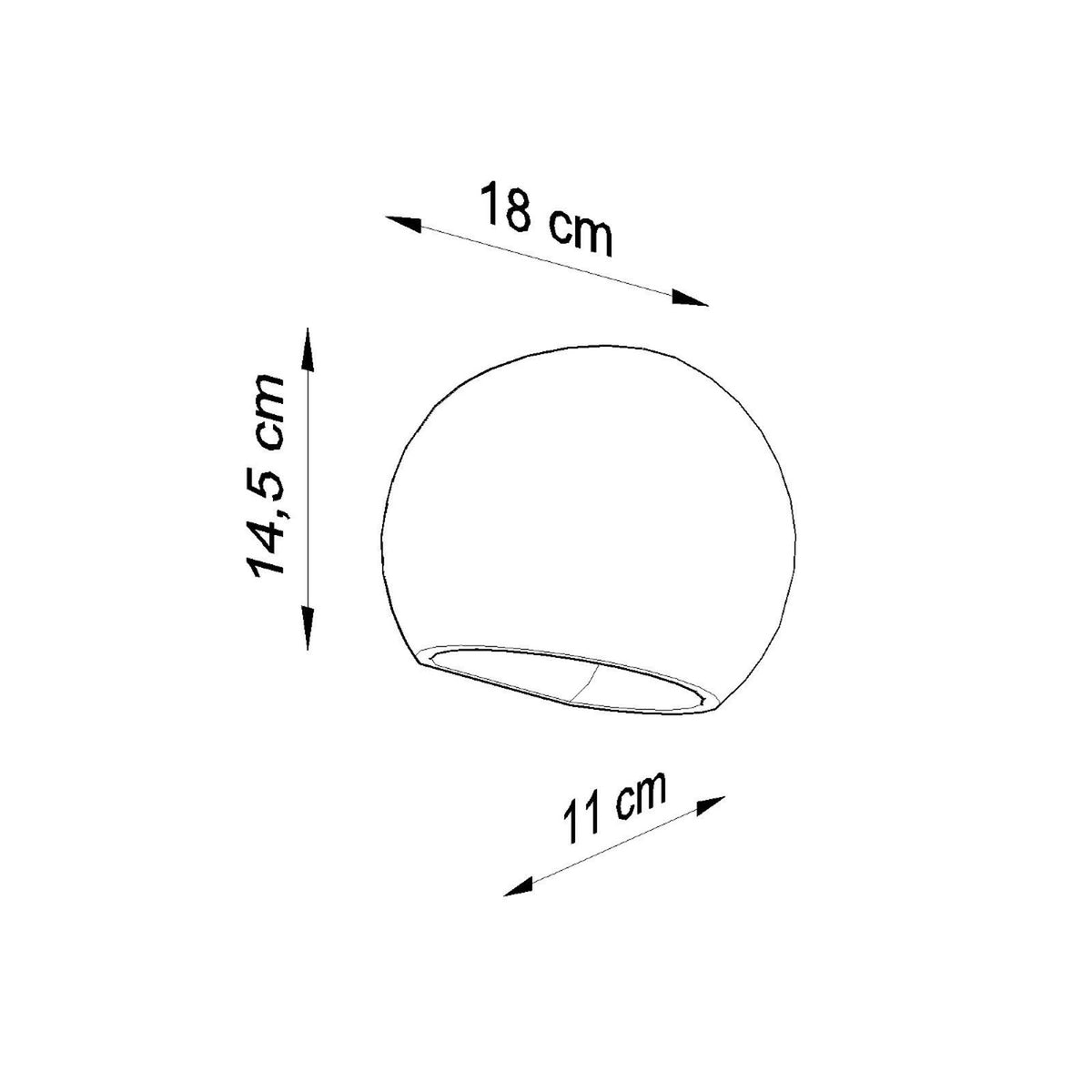 Applique céramique GLOBE