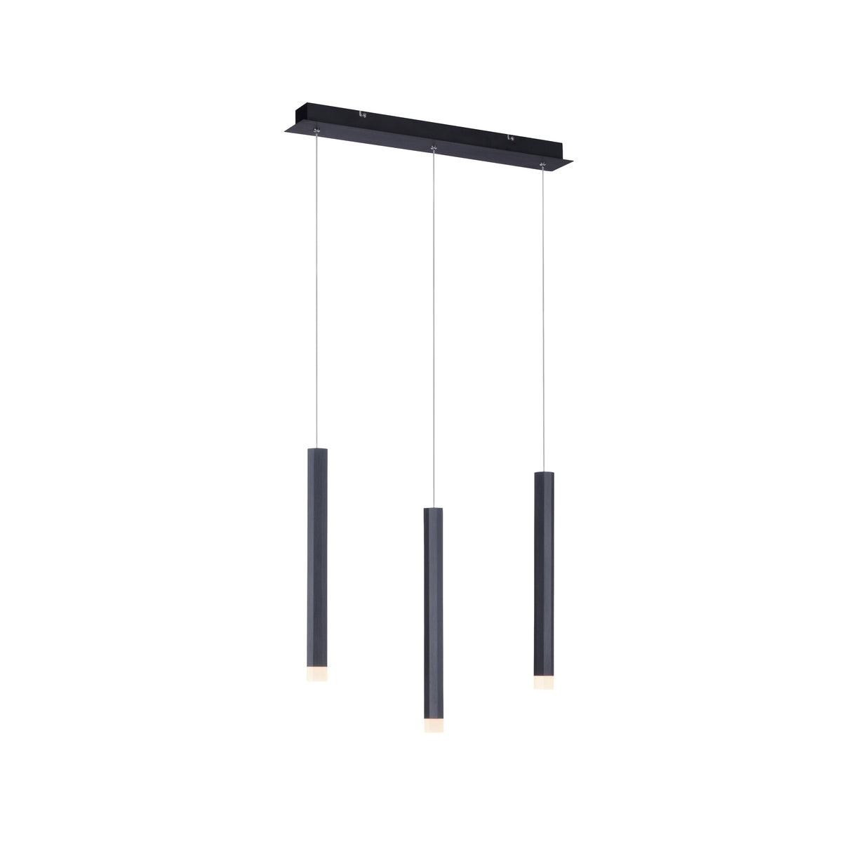 Suspension Bruno noire, H 55 cm