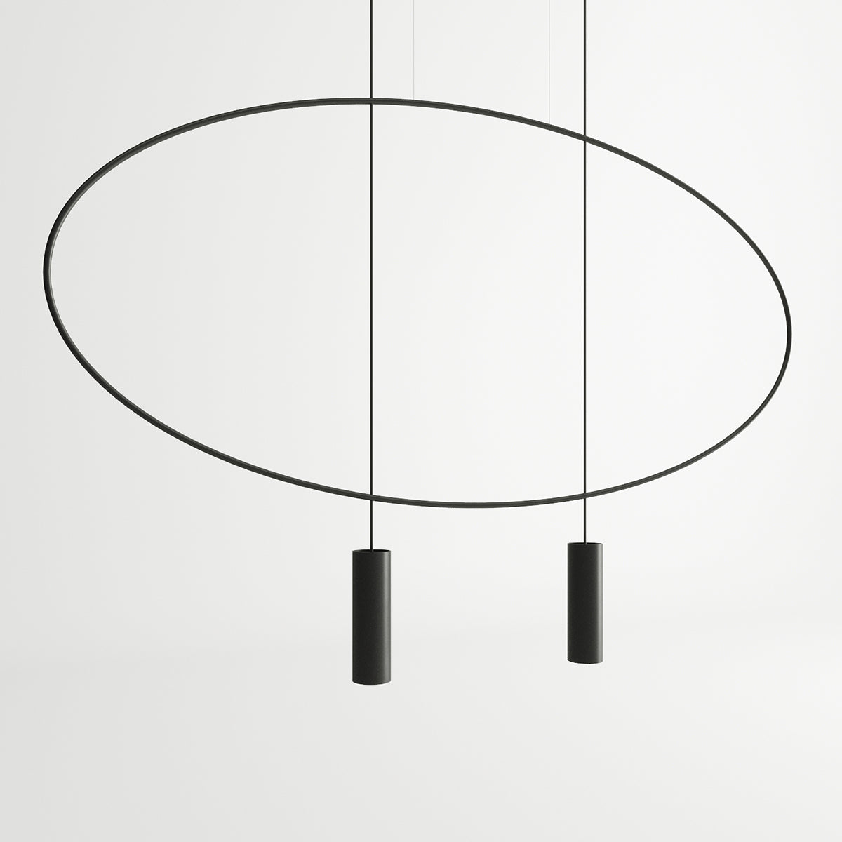 Lampe suspendue HOLAR 2 noir