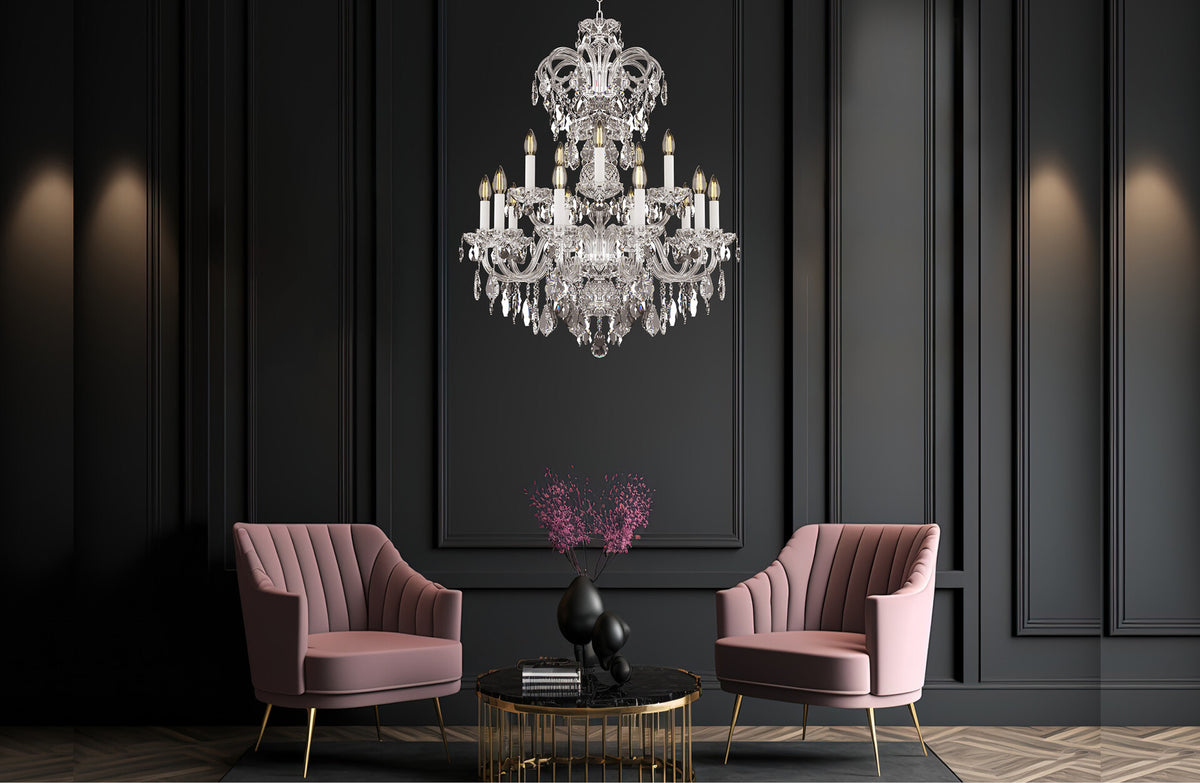 Lustre en cristal de Boheme EL1281504PB