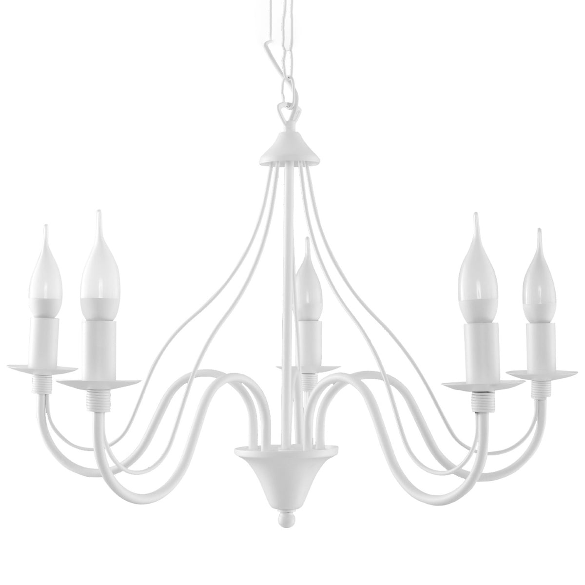 Lustre MINERWA 5 Blanc