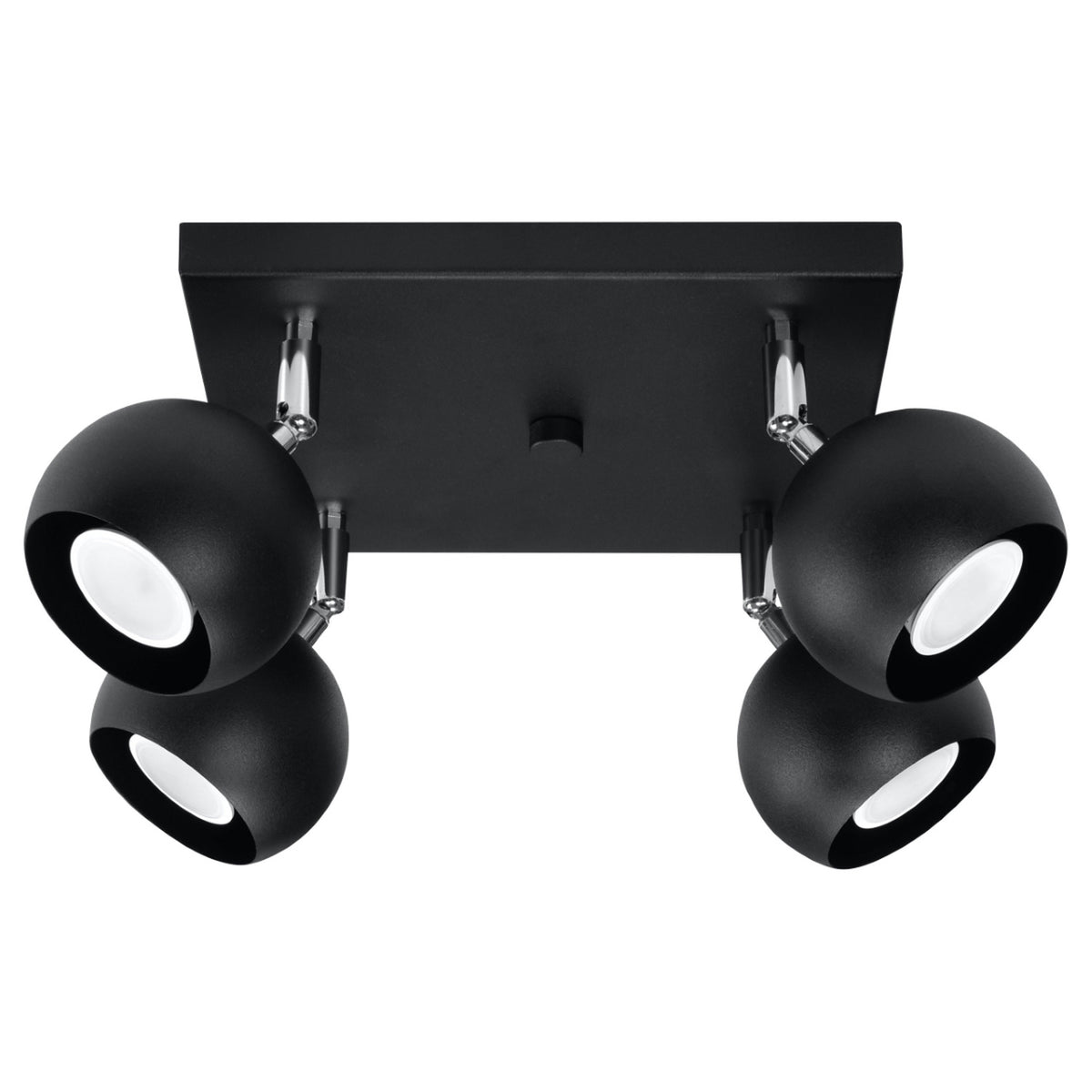Plafonnier OCULARE 4 Noir