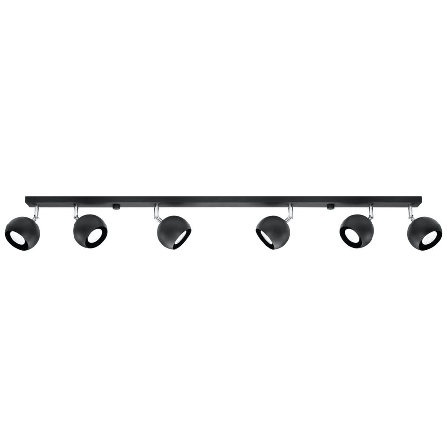 Plafonnier OCULARE 6L Noir