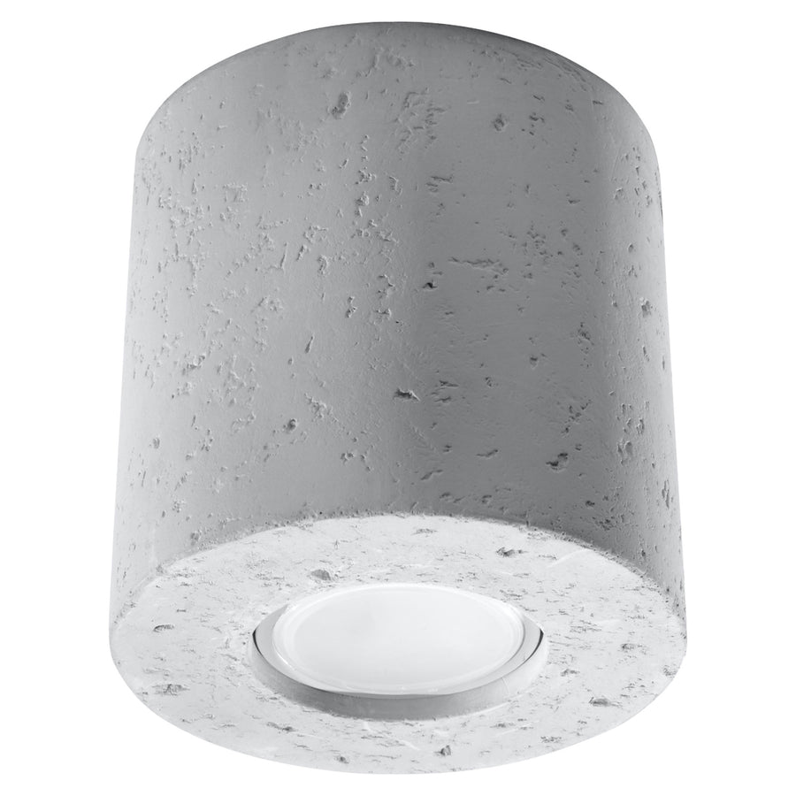 Plafonnier ORBIS béton Gris