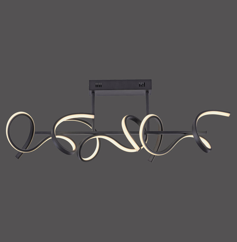 Plafonnier LED | Curls Noir