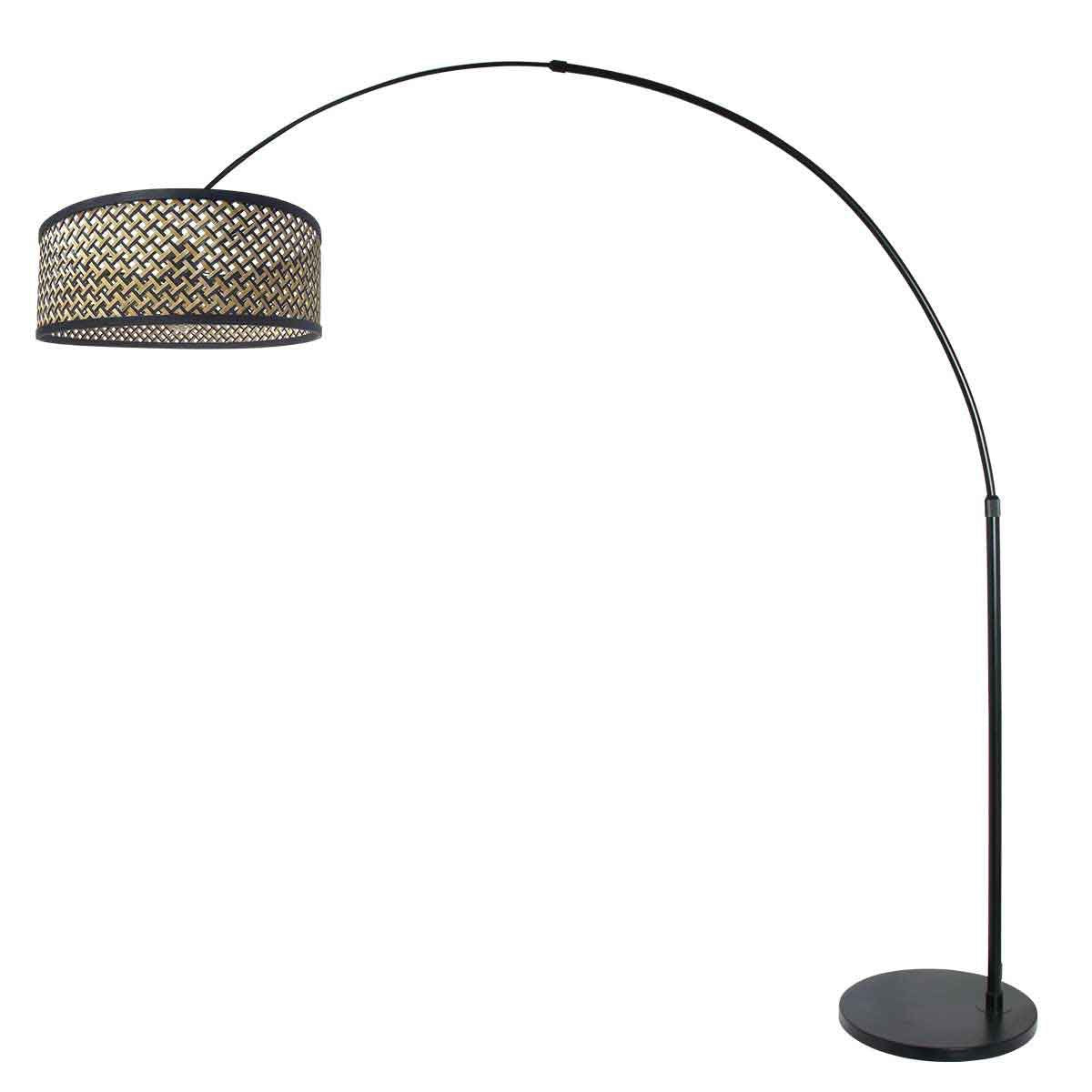 Lampadaire Sparkled Light noir