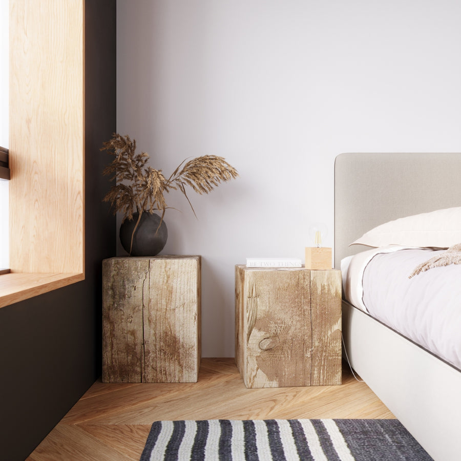 Applique ARIZ en bois naturel