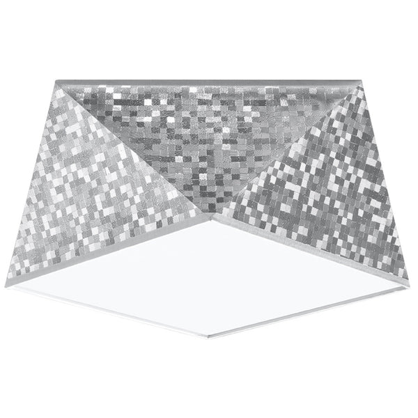 Plafonnier HEXA 25 argent