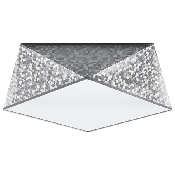 Plafonnier HEXA 35 argent