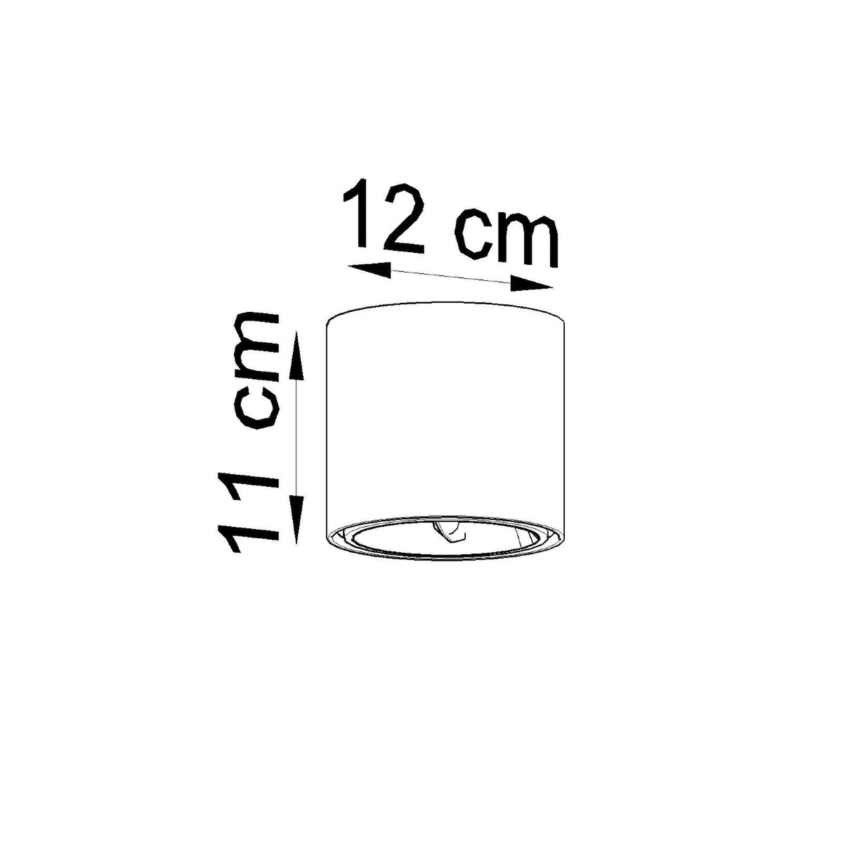 Plafonnier TIUBE
