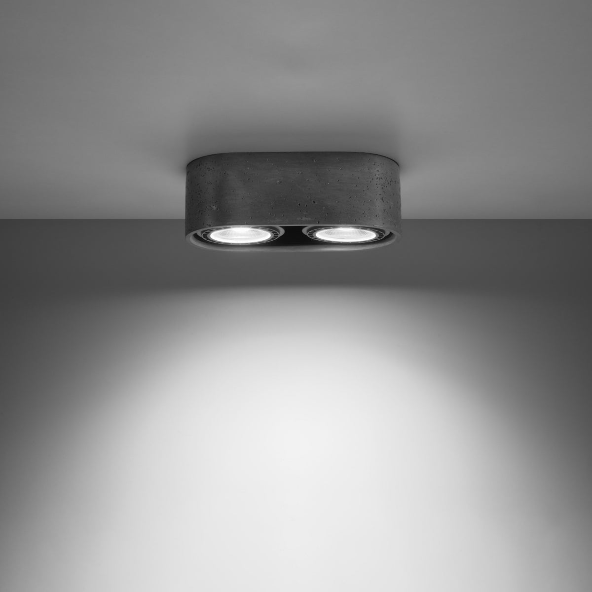 Plafonnier BASIC 2 béton