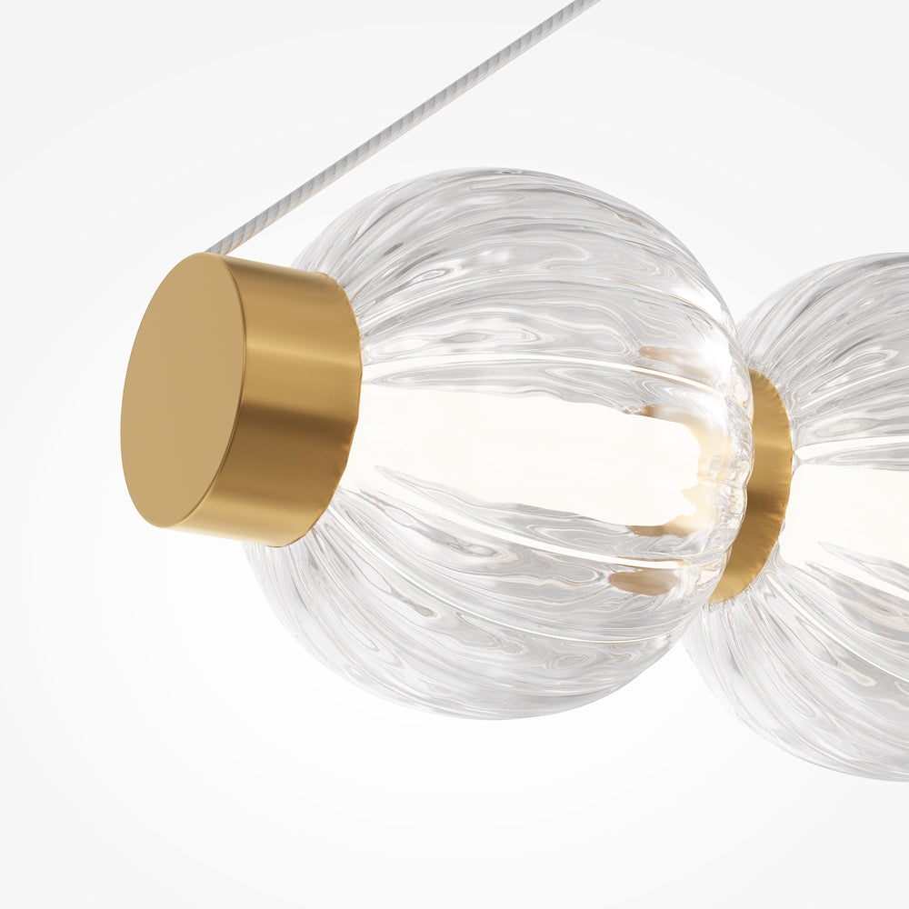 Amulet Suspension luminaire doré