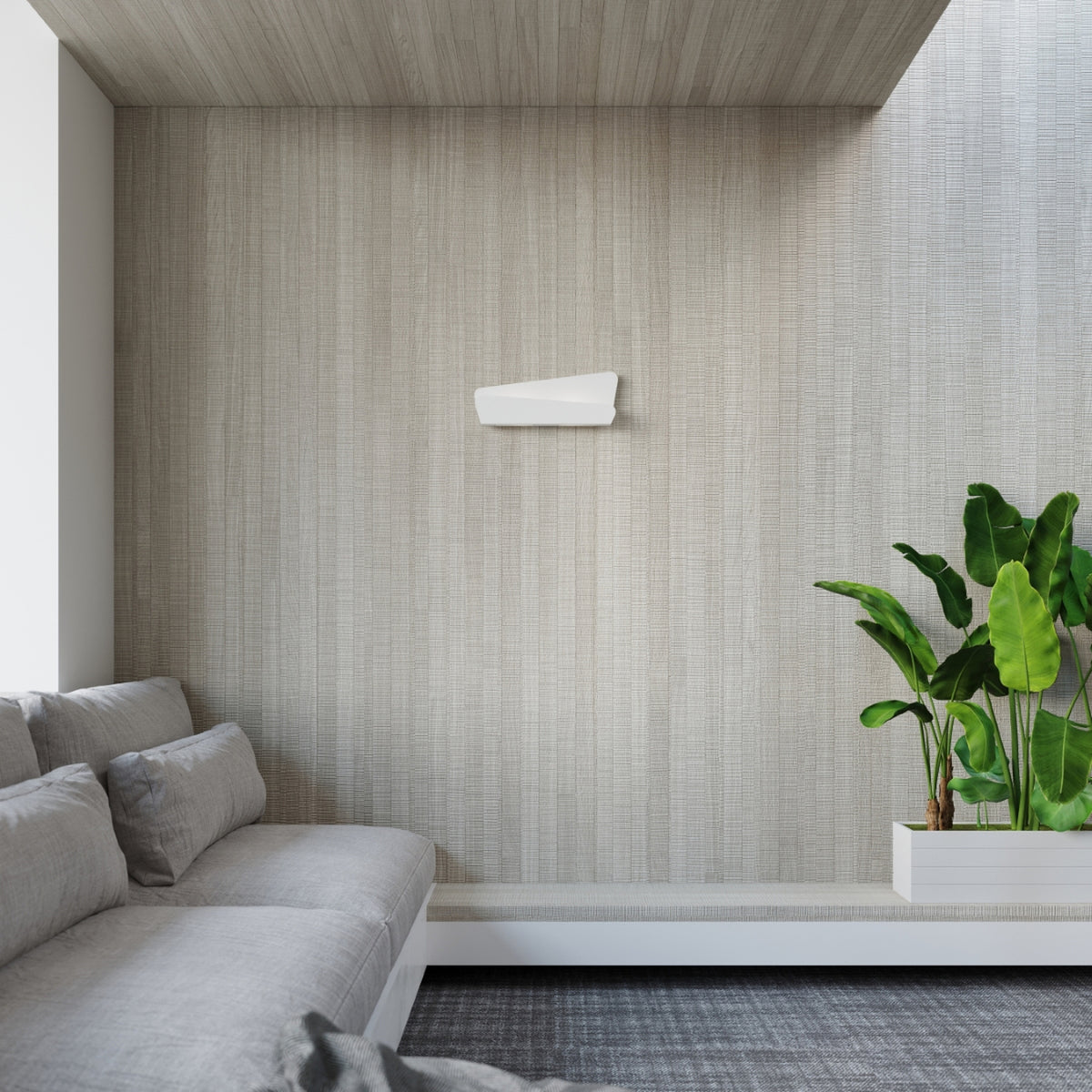 Applique BASCIA blanc