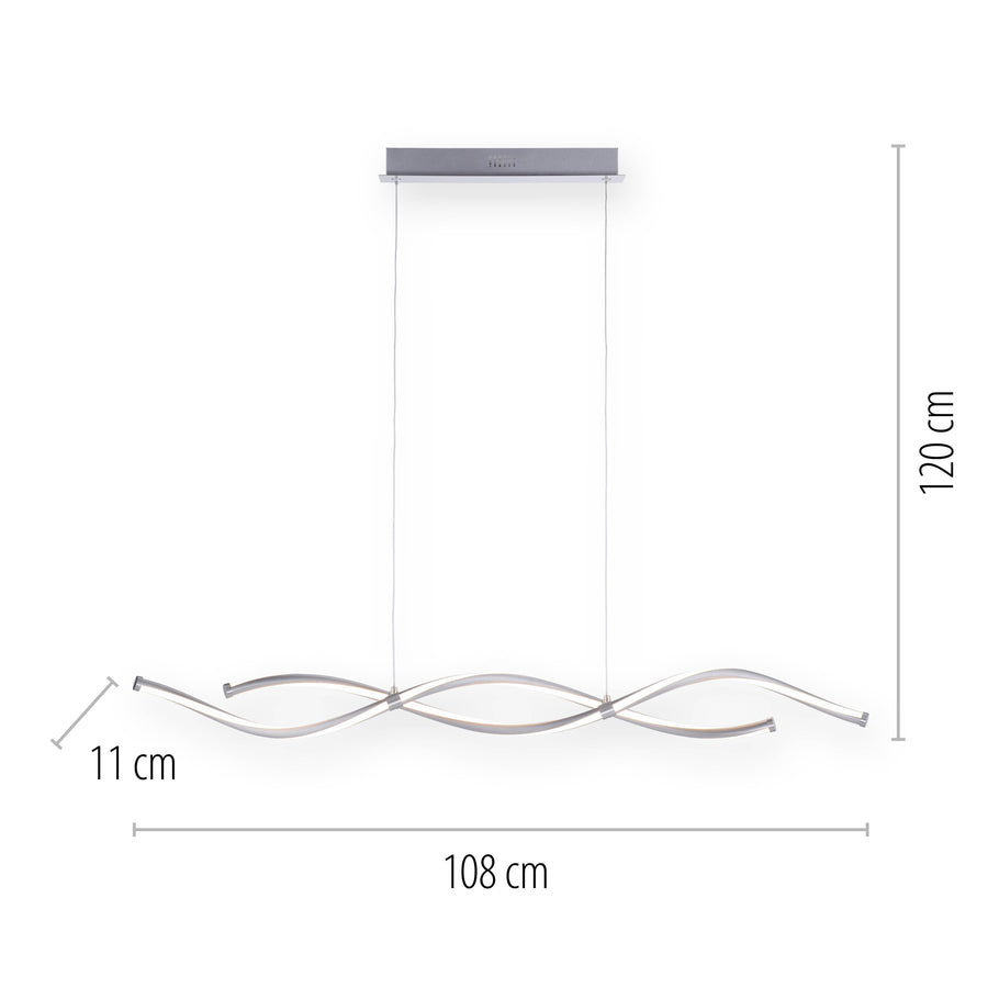 Suspension Q-Malina acier