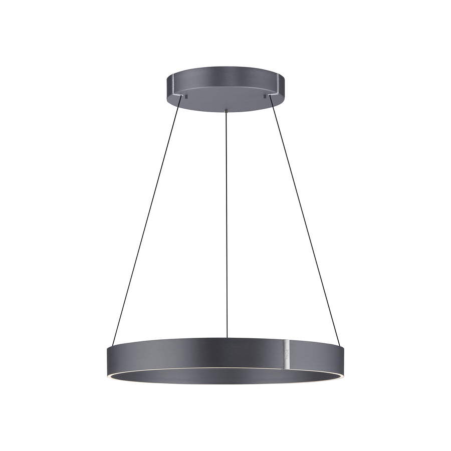 Suspension Pure E-Clipse grise, L 70 cm