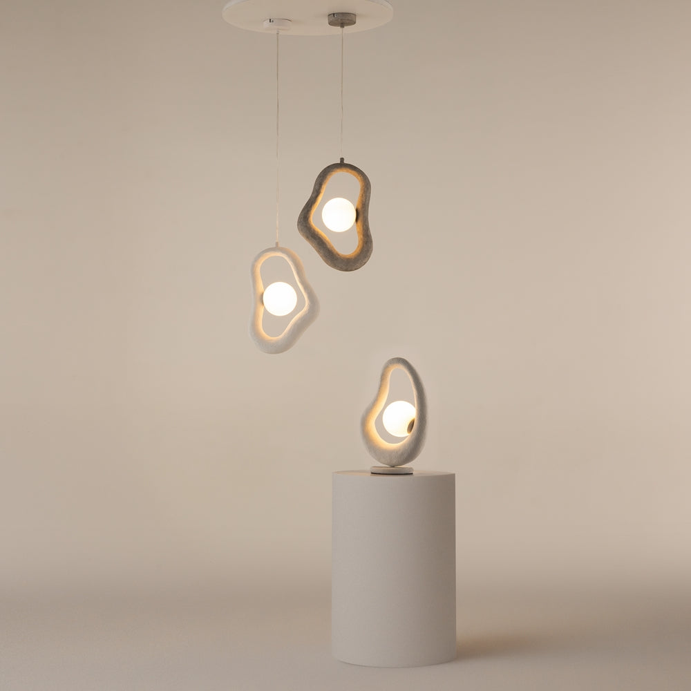 Opus Lampe de chevet blanc