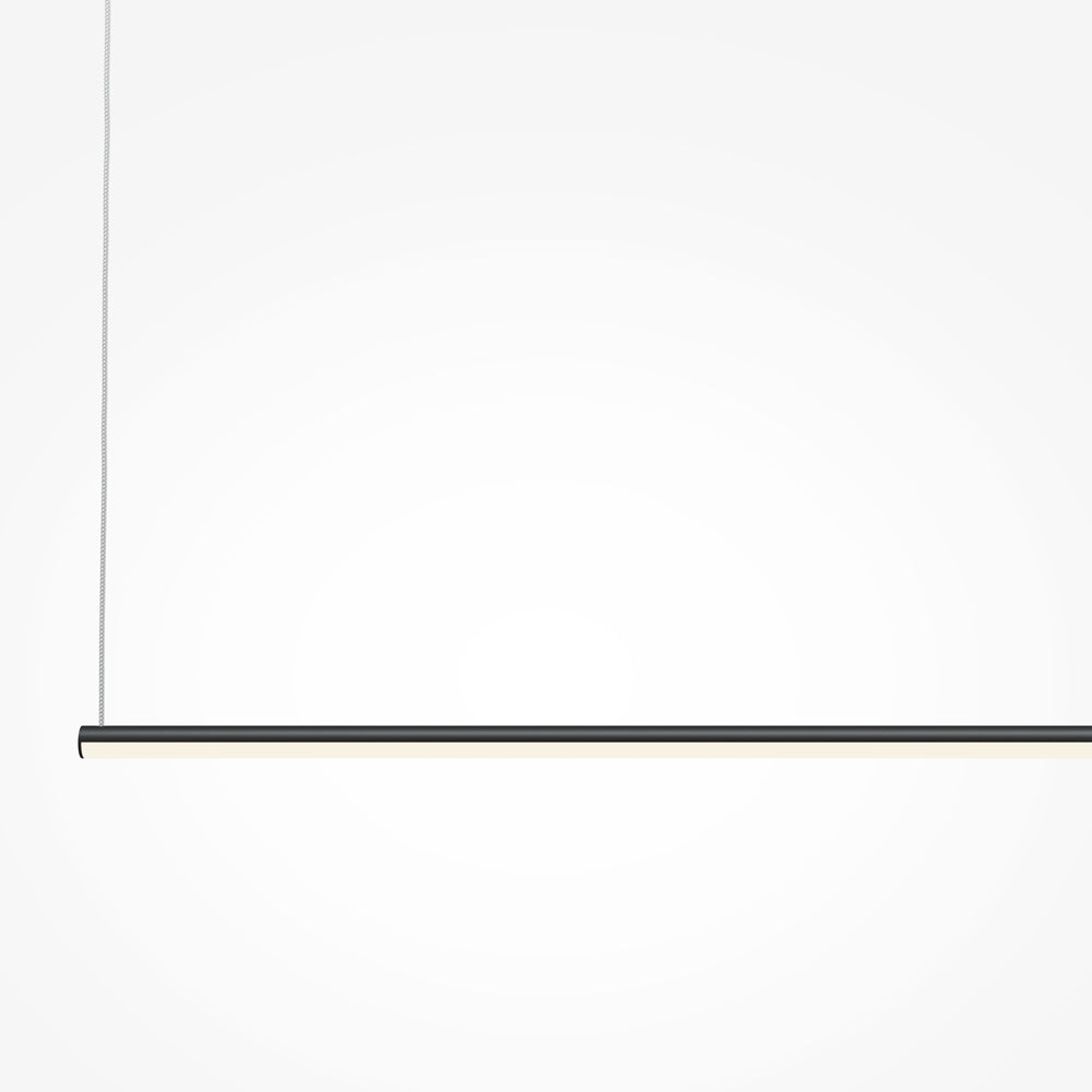 Halo Suspension luminaire noir