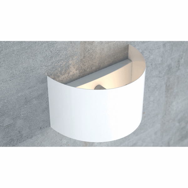 Applique murale Fold blanche