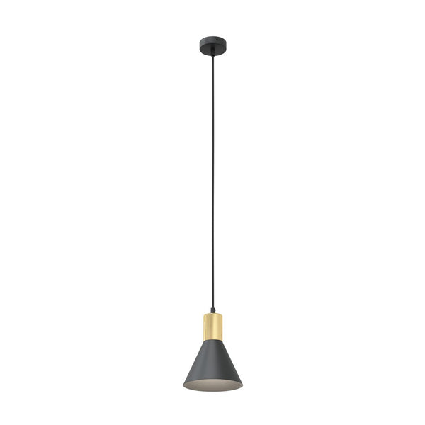 Suspension Rosa 1 lumière noire