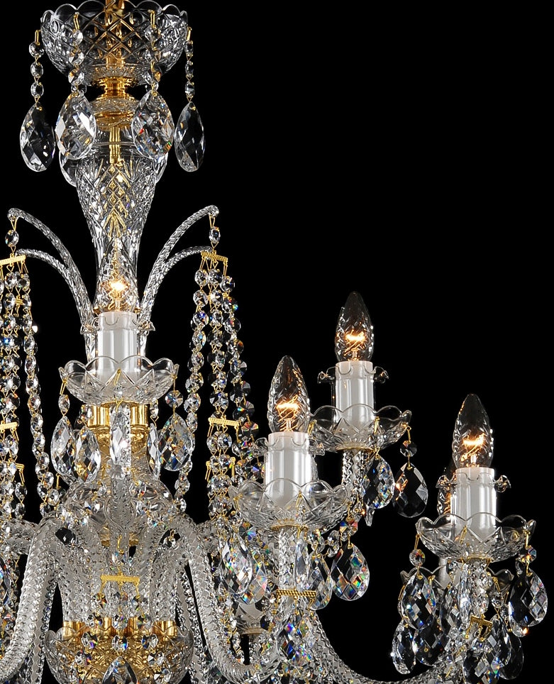 Lustre en cristal LLCH12D