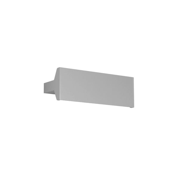 Applique murale LED Ipe W2 en aluminium, argent, hauteur 9,5 cm, 2700 K