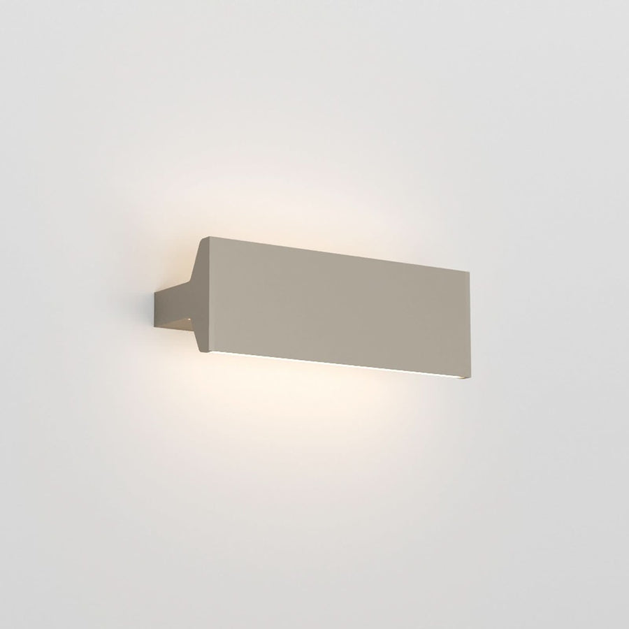 Applique murale LED Ipe W2 en aluminium, bronze, hauteur 9,5 cm, 2700 K